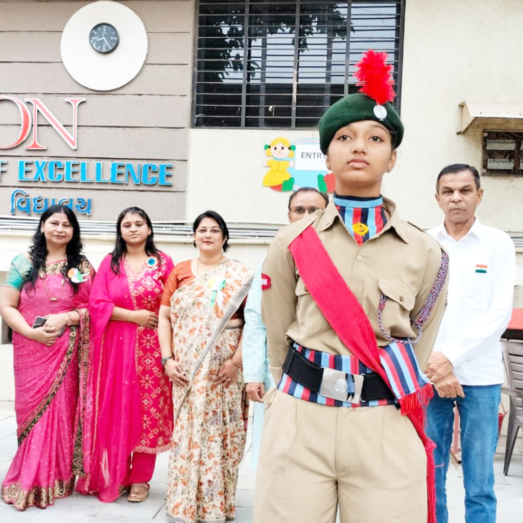 Female NCC Cadet